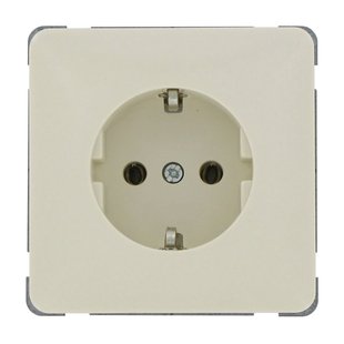 Peha Inbouwstopcontact Standaard Met Aarde (randaarde) 1-polig Crème Ip20