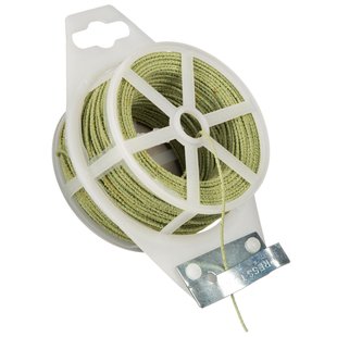 Nature Klimdraad Groen Met Stroeve Coating 50m