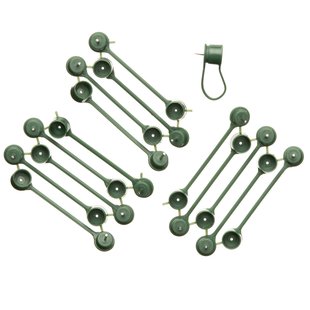 Nature Plantenklemen Groen Ø15mm 15 Stuks