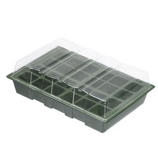 Nature Mini-kweekkasset - Kunststof - 35,5 X 23,7 X 7 Cm - 4 Stuks - Met Drainagegaten