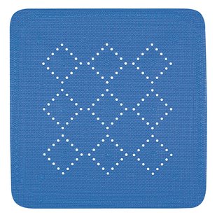 Spirella Antislip Badmat Alaska - Blauw - 55x55cm