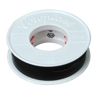 Kopp Isolatietape 15mm 10m Zwart 2st.