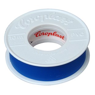 Isolatietape 15mmx10m Blauw 2st.