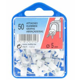Reddy Clips 5mm Wit 50st.