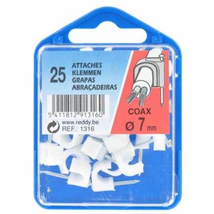 Reddy Clips 7mm Wit 25st.
