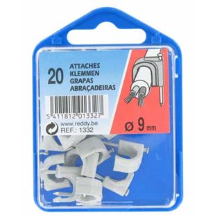 Reddy Clips 9mm Grijs 20st.