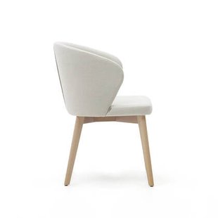 Kave Home - Stoel Darice van FSC 100% massief beukenhout met een