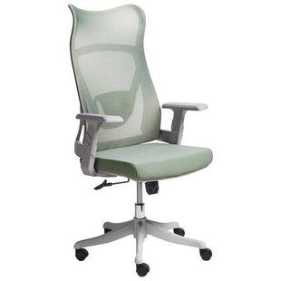 Beliani - BARD - Bureaustoel - Groen - Stof