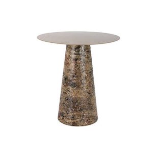 Leitmotiv - Side Table Mosaic Marble High