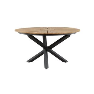 Rebellenclub Tonga Tuintafel - ¿140 cm - Zwart