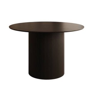 Meubella - Modena - Eetkamertafel - Zwart - 120x120x76 cm