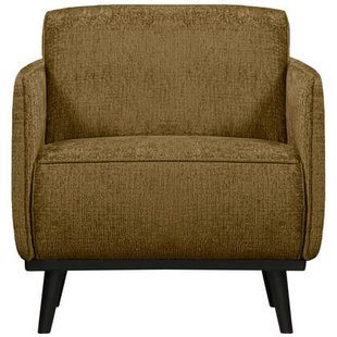 WOOOD Statement Fauteuil Met Arm - Structure - Velvet - Brass