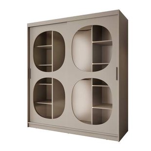 Meubella - Kledingkast Bravanti - Beige - 180 cm