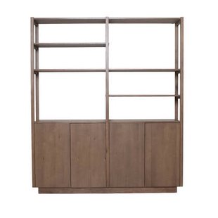 DÉJA Living - Wandkast Bruin Hout - 180x38x210cm - Levi