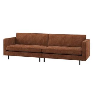 WOOOD Rodeo Classic 3-Zits Bank - Ribstof - Roestbruin - 83x275x88