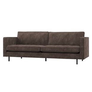 WOOOD Rodeo Classic 2,5-Zits Bank - Ribstof - Bruin - 83x230x88