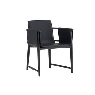 Fjôrd - Fauteuil Zwart Metaal - 61x60x78cm - Bjäre