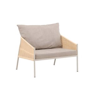 Fjôrd - Fauteuil Beige Stof - 90x98x74cm - Louie