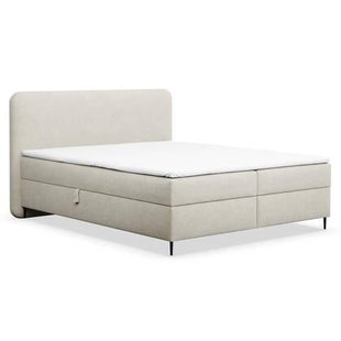 NADUVI Collection Boxspring Contero chenille 140 x 200 cm met