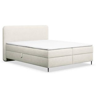 NADUVI Collection Boxspring Contero chenille 160 x 200 cm met