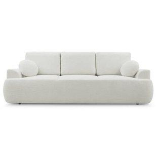 NADUVI Collection 3-zitsslaapbank Bontero bouclé met opbergruimte