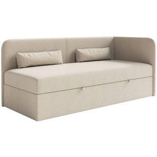 NADUVI Collection Jeugdbed Cambrils chenille rechts 90 x 200 cm met