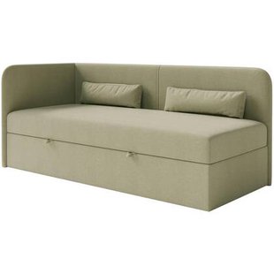 NADUVI Collection Jeugdbed Cambrils chenille links 90 x 200 cm met