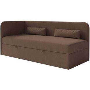 NADUVI Collection Jeugdbed Cambrils chenille links 90 x 200 cm met