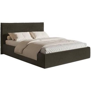 NADUVI Collection Bedframe Esmay velvet 160 x 200 cm