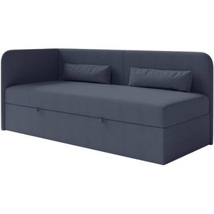 NADUVI Collection Jeugdbed Cambrils chenille links 90 x 200 cm met