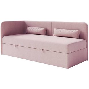 NADUVI Collection Jeugdbed Cambrils chenille links 90 x 200 cm met