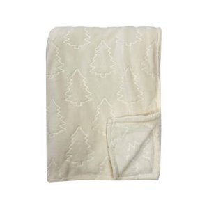 Plaid PINAR - 150x200 cm Whisper White