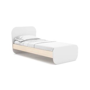 Calicosy - SIMON-bed - B195,4 cm - Groente - Wit