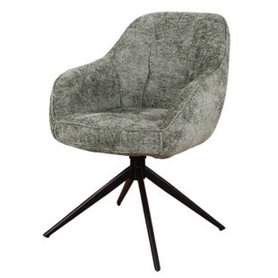 DS4U Joy draaibare eetkamerstoel - groen