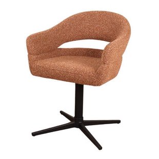 DS4U Mila terugdraai stoel - roestbruin