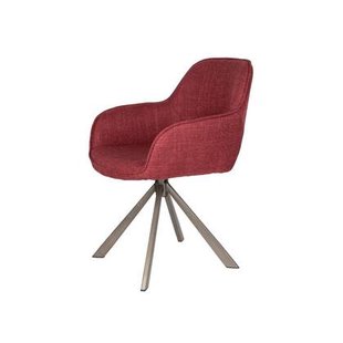 Puur Cindy draaistoel brons - rood