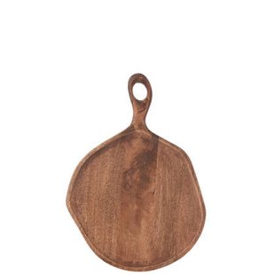 J-Line snijplank Goa - mangohout - bruin - medium