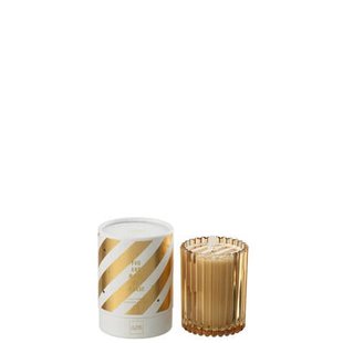 J-Line geurkaars Magic - wit|goud - 38U