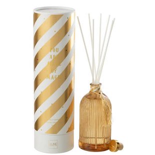 J-Line geurolie + stokjes Magic - wit|goud - large