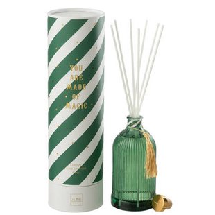 J-Line geurolie + stokjes Magic - wit|groen - large