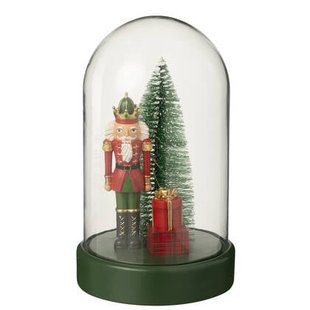 J-Line decoratie Stolp Notenkraker + Boom + Geschenken - kun