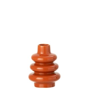 J-Line vaas Buoys Shiny - porselein - terracotta - medium