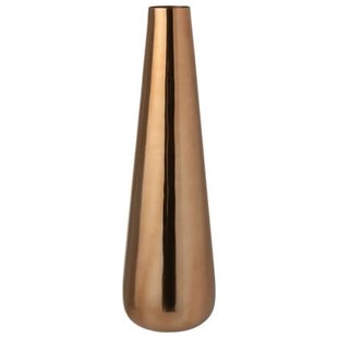 J-Line vaas - aluminium - goud - large