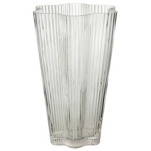 J-Line vaas Clara - glas - transparant - large