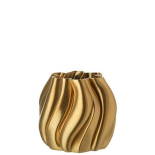 J-Line vaas - goud - porselein