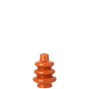 J-Line vaas Buoys Shiny - porselein - terracotta - small