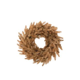 J-Line krans - kunststof - goud - medium