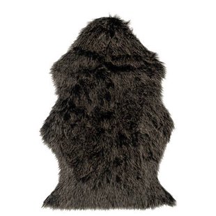 J-Line vloerkleed Lang - nepbont|textiel - grijs|zwart|wit