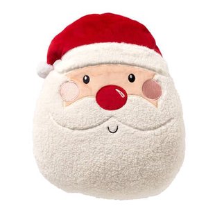 CLAUS - sierkussen 38x45 cm - kerstman - Tango Red - rood