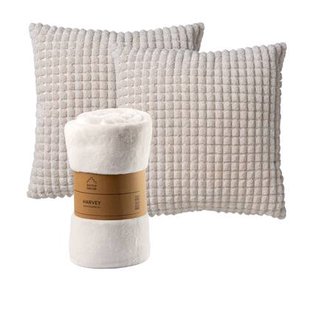 Dutch Decor Set van 2 sierkussens en 1 plaid